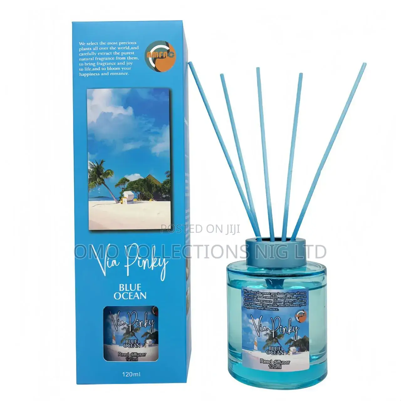 Via Pinky Sandalwood Reed Diffuser – 120ml