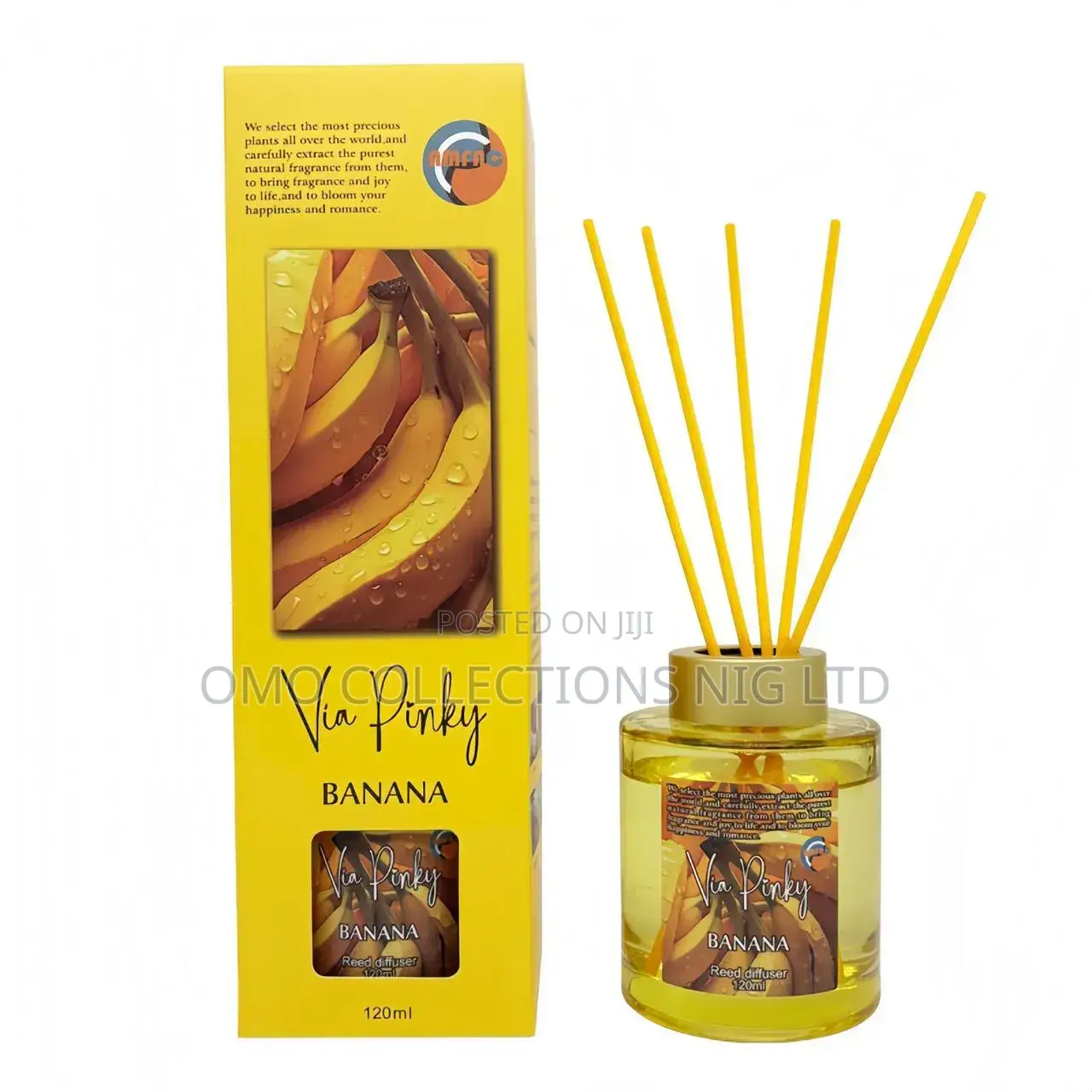 Via Pinky Sandalwood Reed Diffuser – 120ml