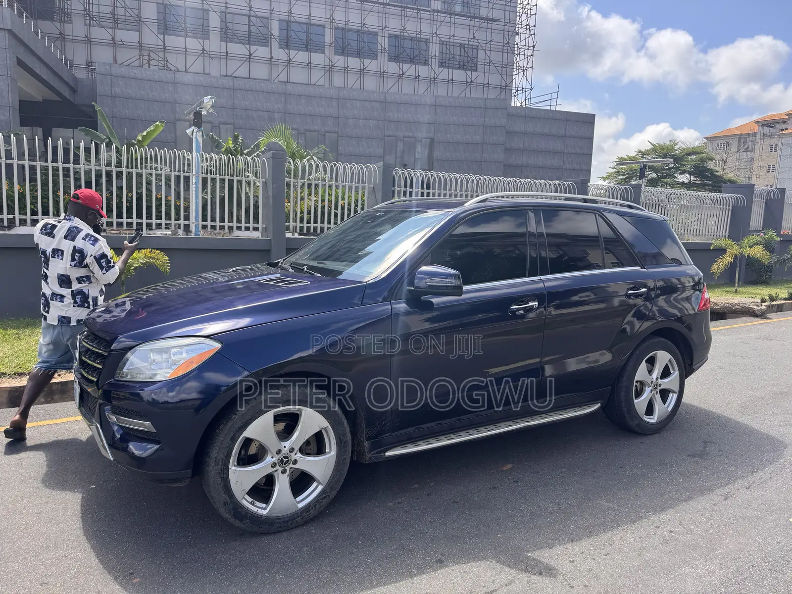 Mercedes-Benz M Class 2014 Blue