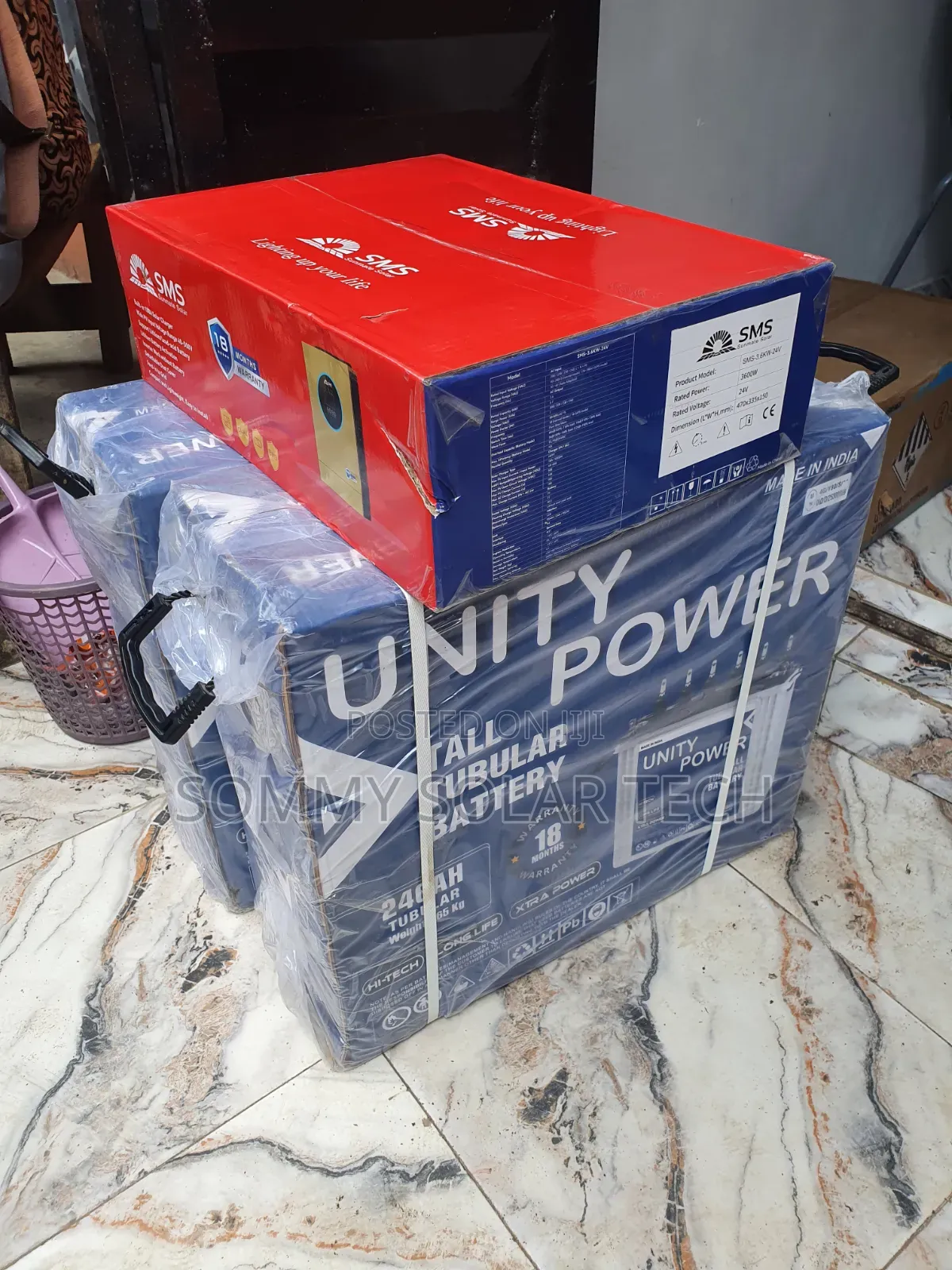 Unity Power Tubular Battery 240ah 12v