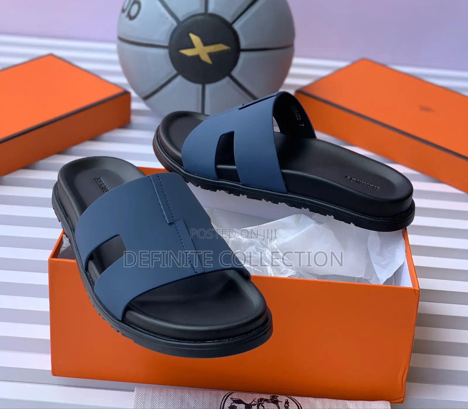 Hermes Crossed Luxury Slippers
