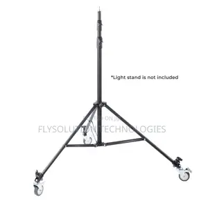 Yunteng Moveable Wheels Set for Led Light Stands (3-Pack)