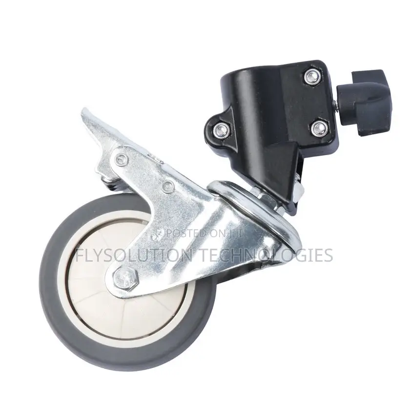 Yunteng Moveable Wheels Set for Led Light Stands (3-Pack)