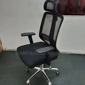 Swivel Office Chair With Headrest