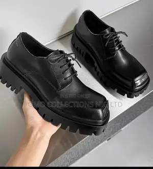 Italian Made Men's Black Leather Sole Style Boots - Fully Boxed