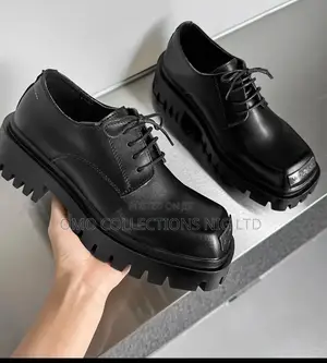 Italian Made Men's Black Leather Sole Style Boots - Fully Boxed
