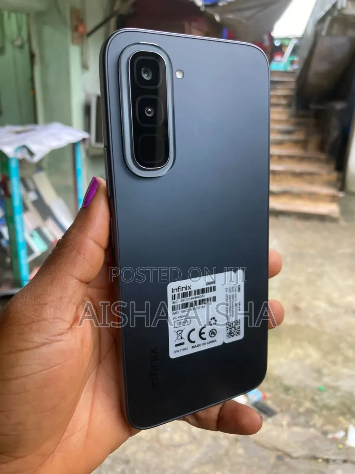 Infinix Hot 70 128 GB Black