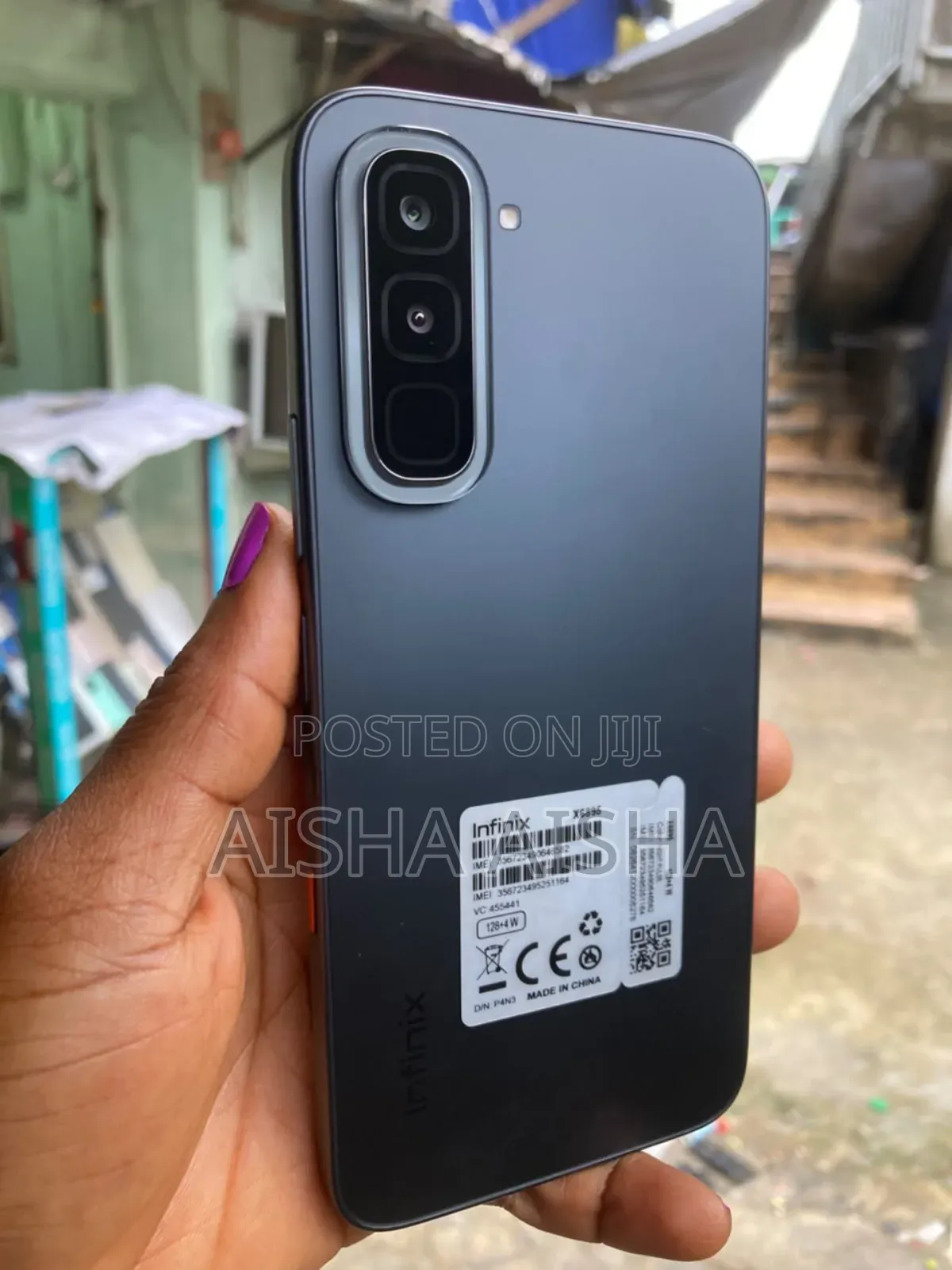 Infinix Hot 70 128 GB Black