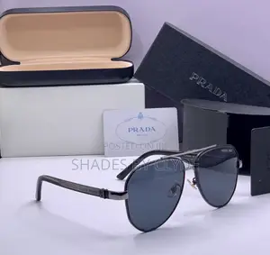 Prada Milano Sunglasses – Gold Black Edition