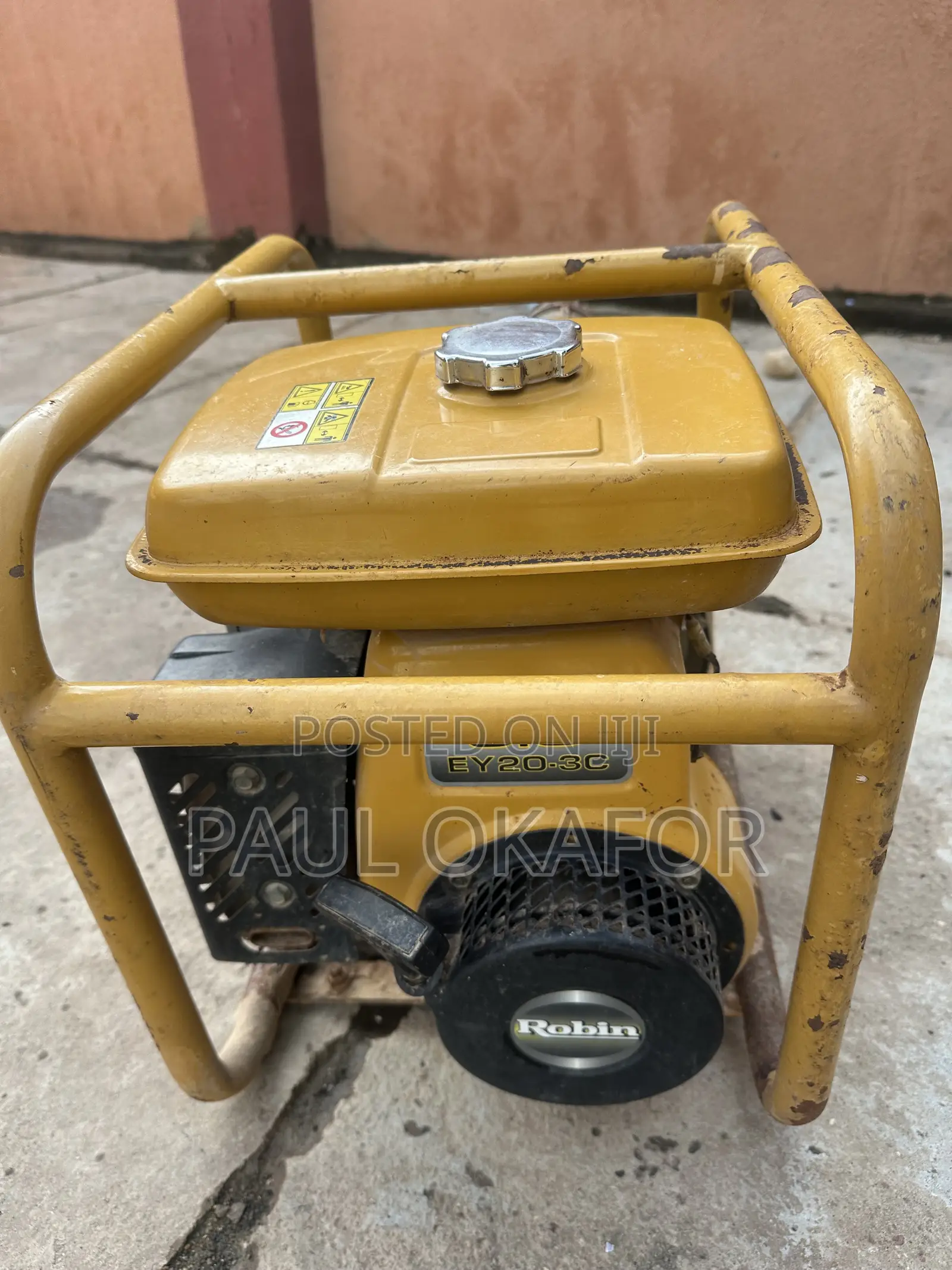 Robin Ey20 5.0hp Petrol Construction Machine