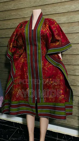 Ankara Bubu Gown/Mix With Aso Oke
