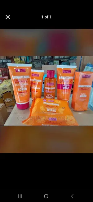 Beauty Formulas Vitamin C 6-Piece Brightening Skincare Set
