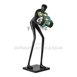 Modern Abstract Human Figurine Floor Lamp