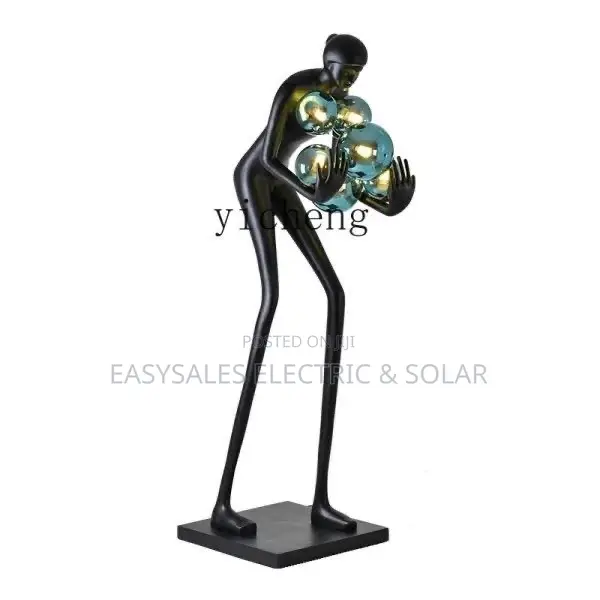 Modern Abstract Human Figurine Floor Lamp