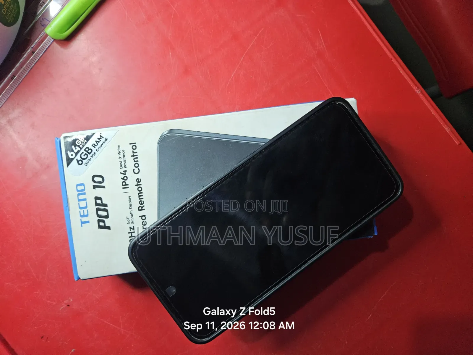 Tecno Pop 10 64 GB Black