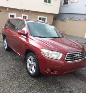 Toyota Highlander 2008 Red