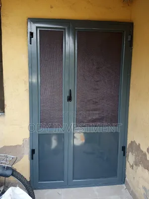 Dark Grey Net Door