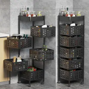 5-Tier Rolling Storage Rack