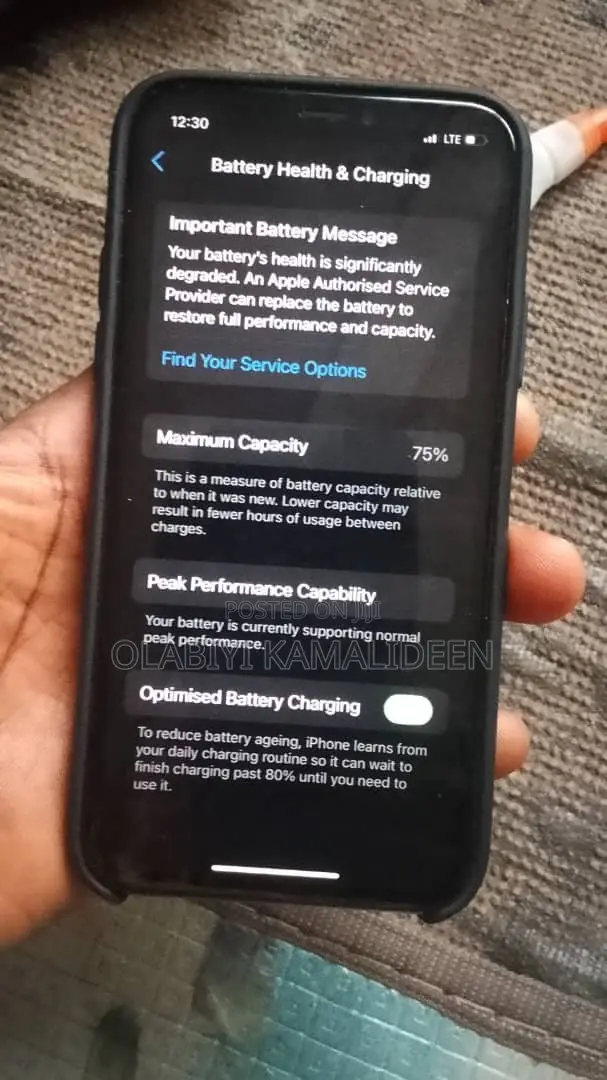 Apple iPhone XS 256 GB Black