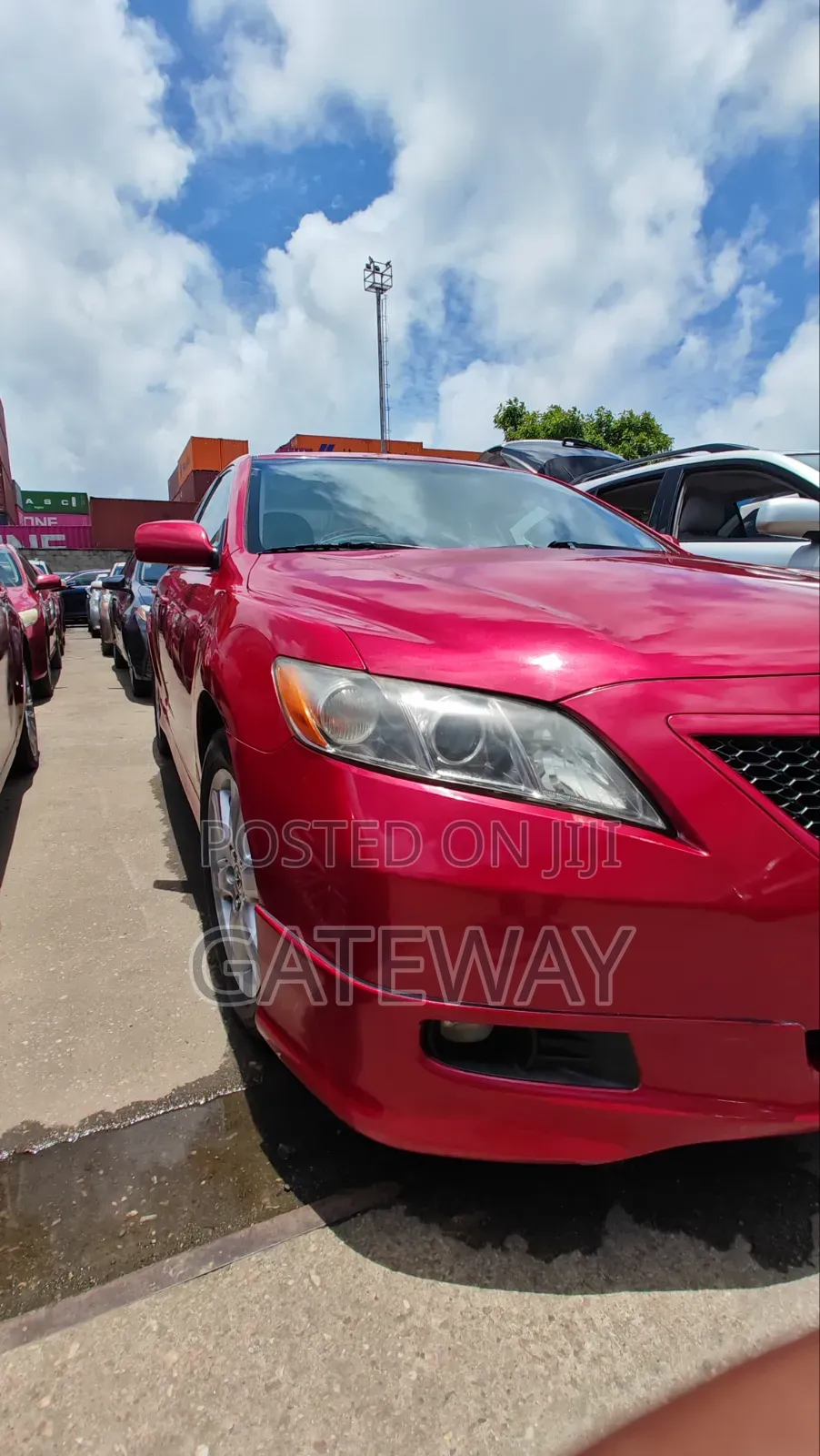 Toyota Camry 2008 Red