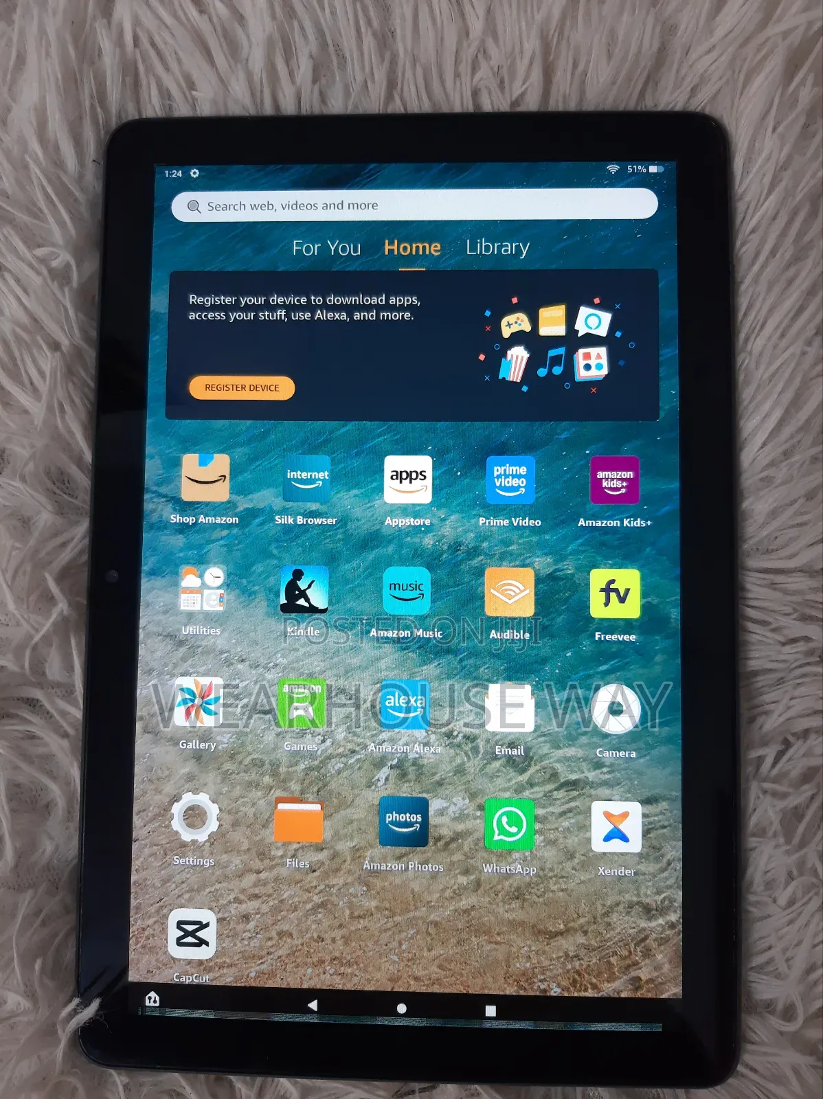 Amazon Fire HD 10 32 GB Gray