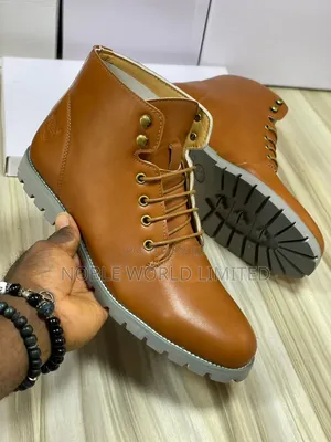 Distinctive Men's Black/Brown Ankle Boots ABL 8h