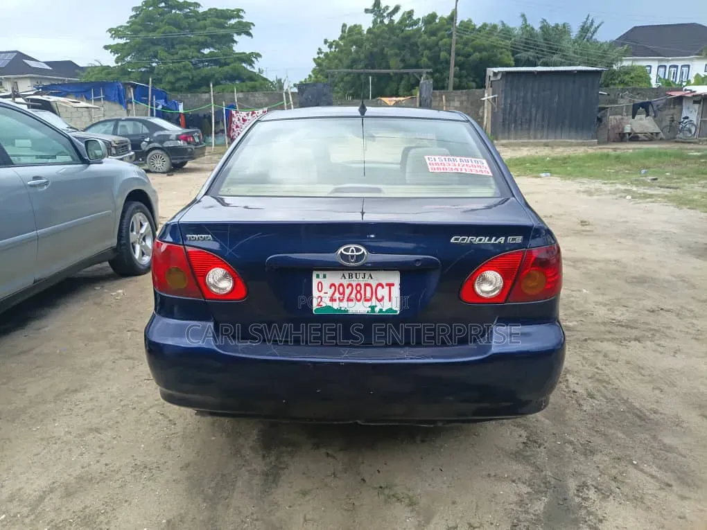 Toyota Corolla 2003 Blue