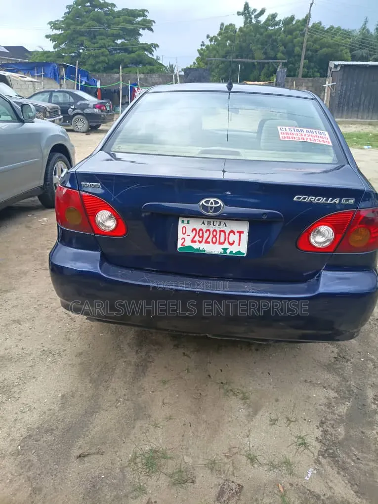 Toyota Corolla 2003 Blue