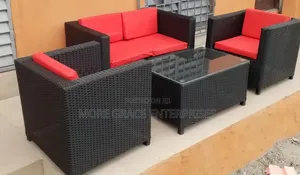 4 Seater Rattan Outdoor Sofa