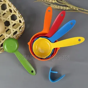 10piecs Multi Colored Measuring Cup Spoon