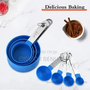 8pcs Quality Measuring Spoon Cup With Stainless Handle