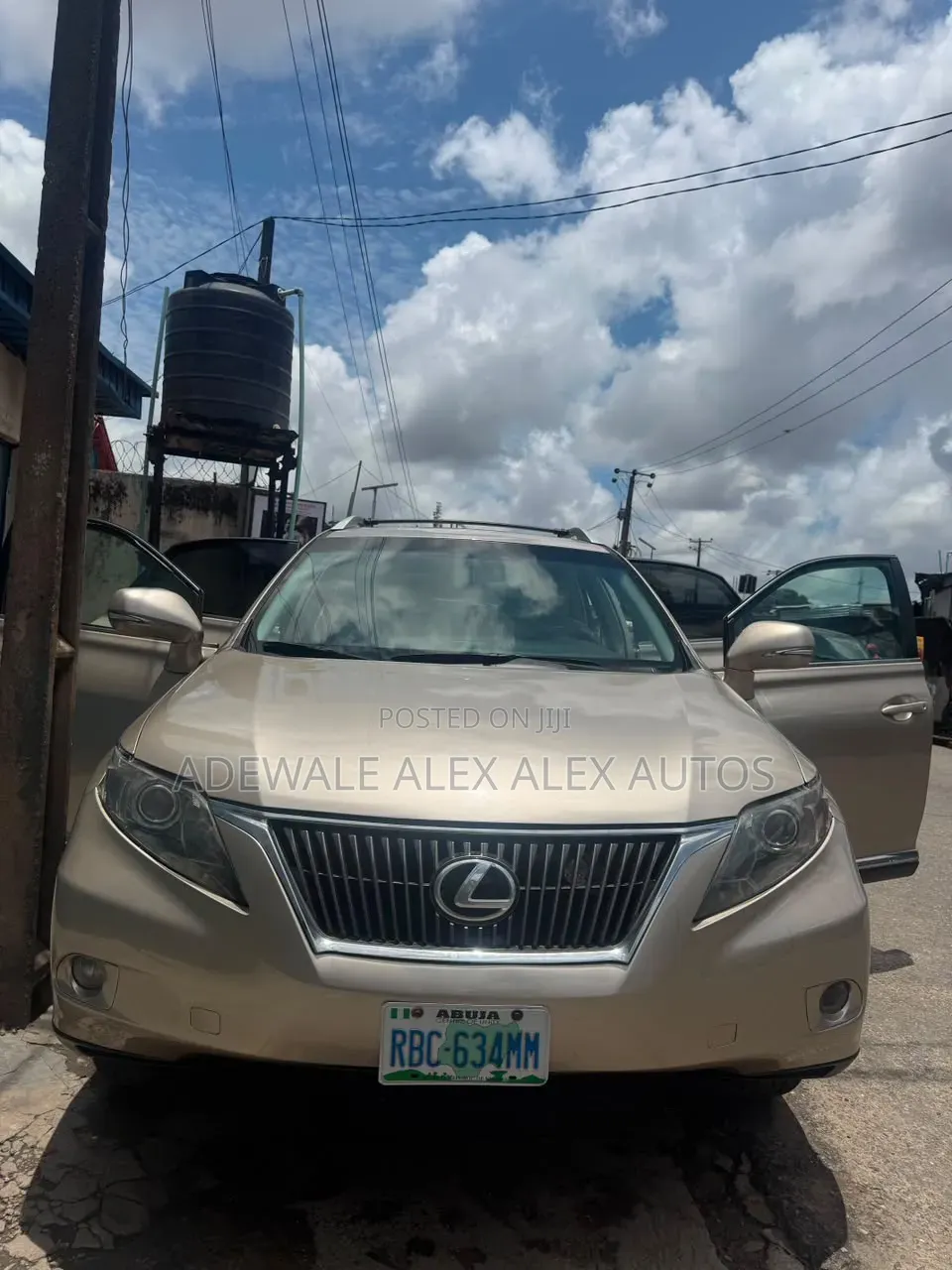 Lexus RX 2012 Gold