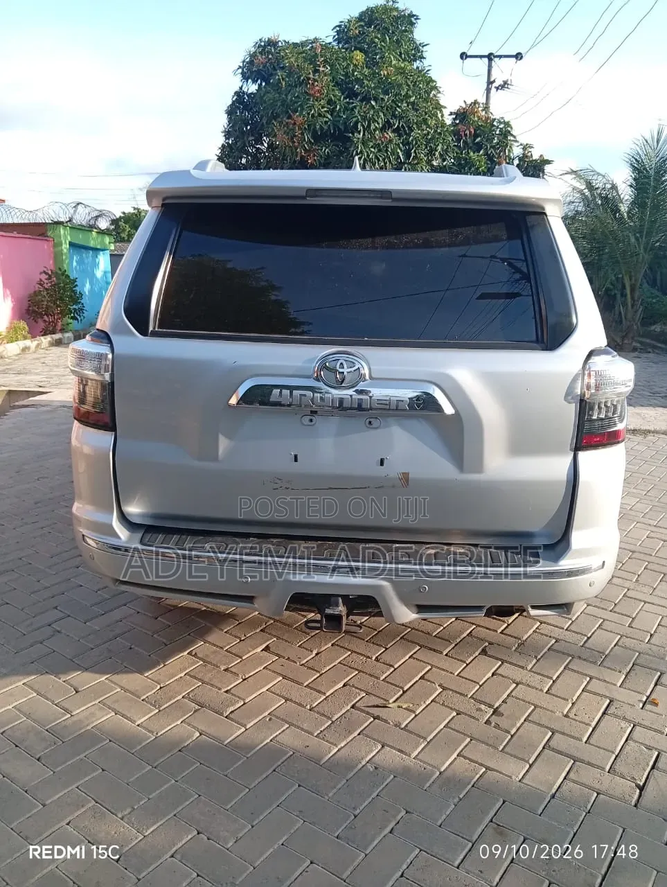 Toyota 4-Runner 2015 Silver