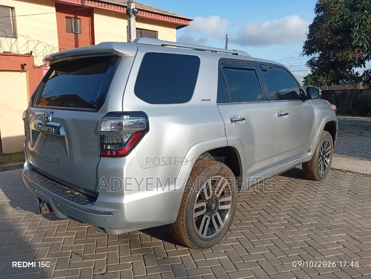 Toyota 4-Runner 2015 Silver