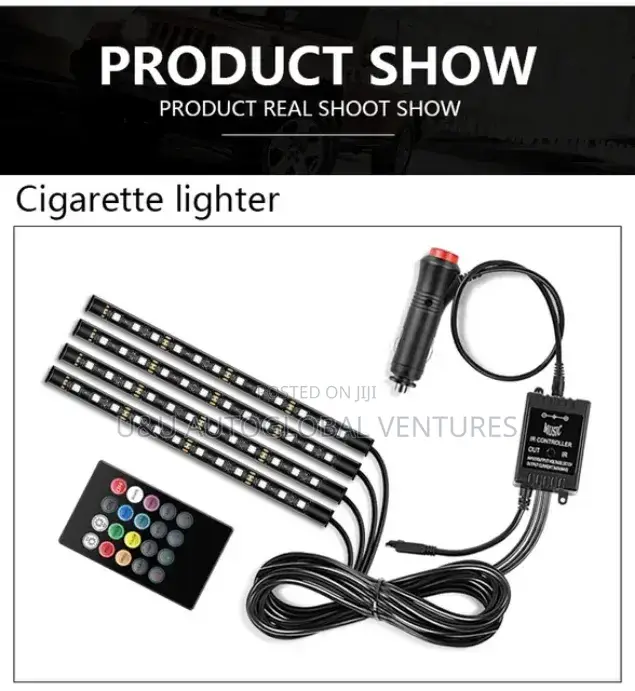 App Remote Control Ambient Leg Light With Multiple Colours