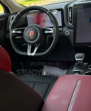 New Hongqi E-HS3 2023 Blue