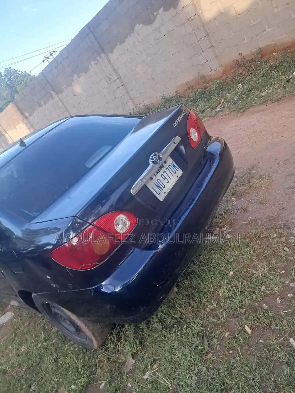 Toyota Corolla 2005 Blue