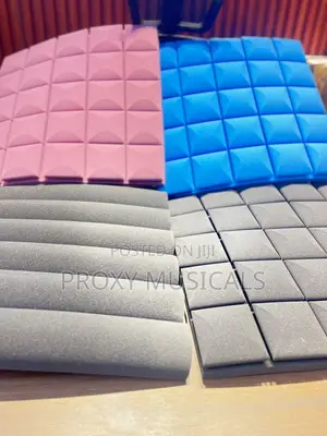 10-Pack High-Density Acoustic Foam Panels for Studio Soundproofing