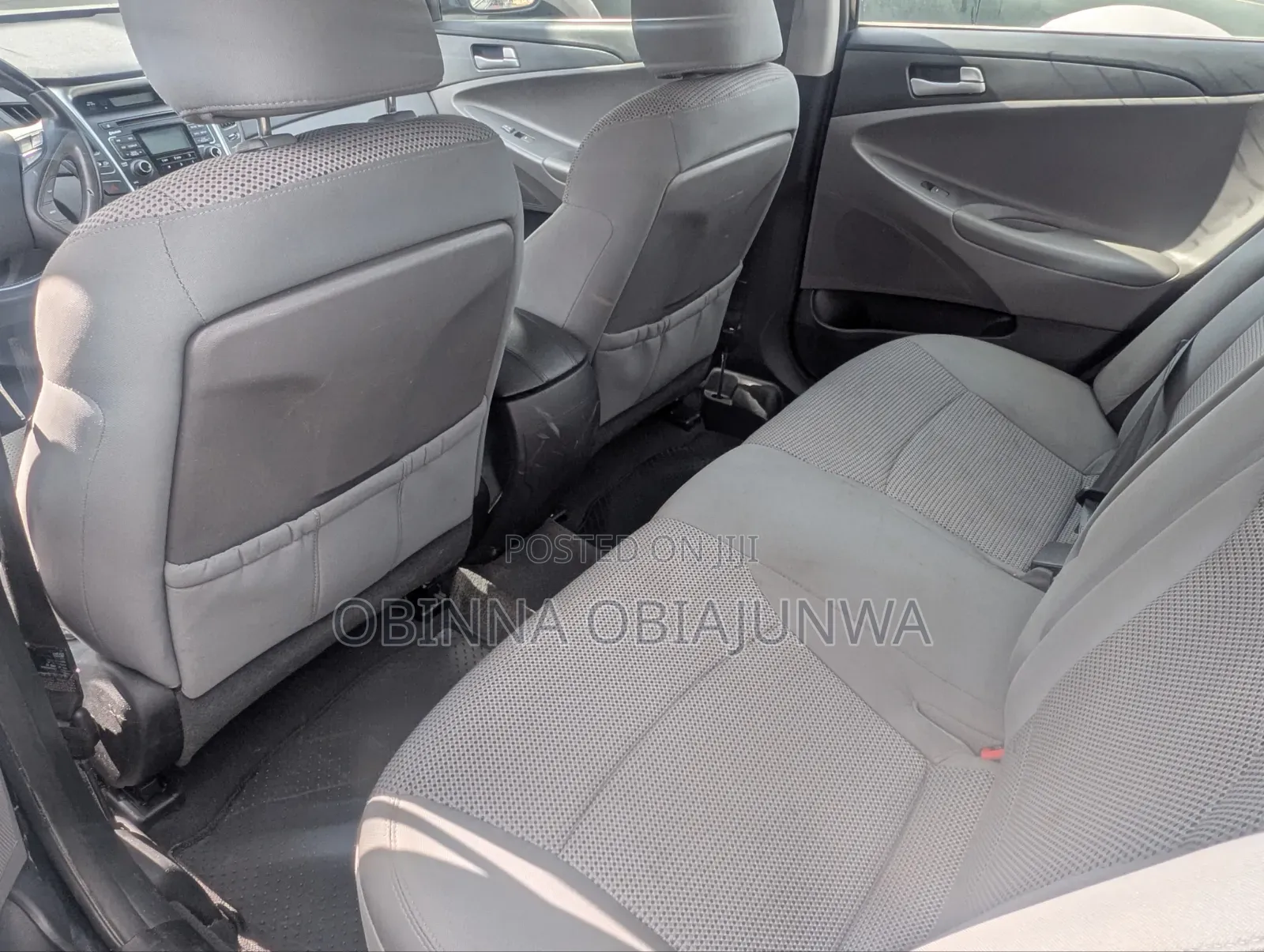 Hyundai Sonata 2012 Black