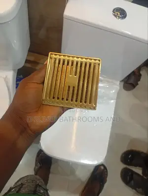 Luxury Gold Floor Drainage /Shower Drain Cover Premium Bathroom