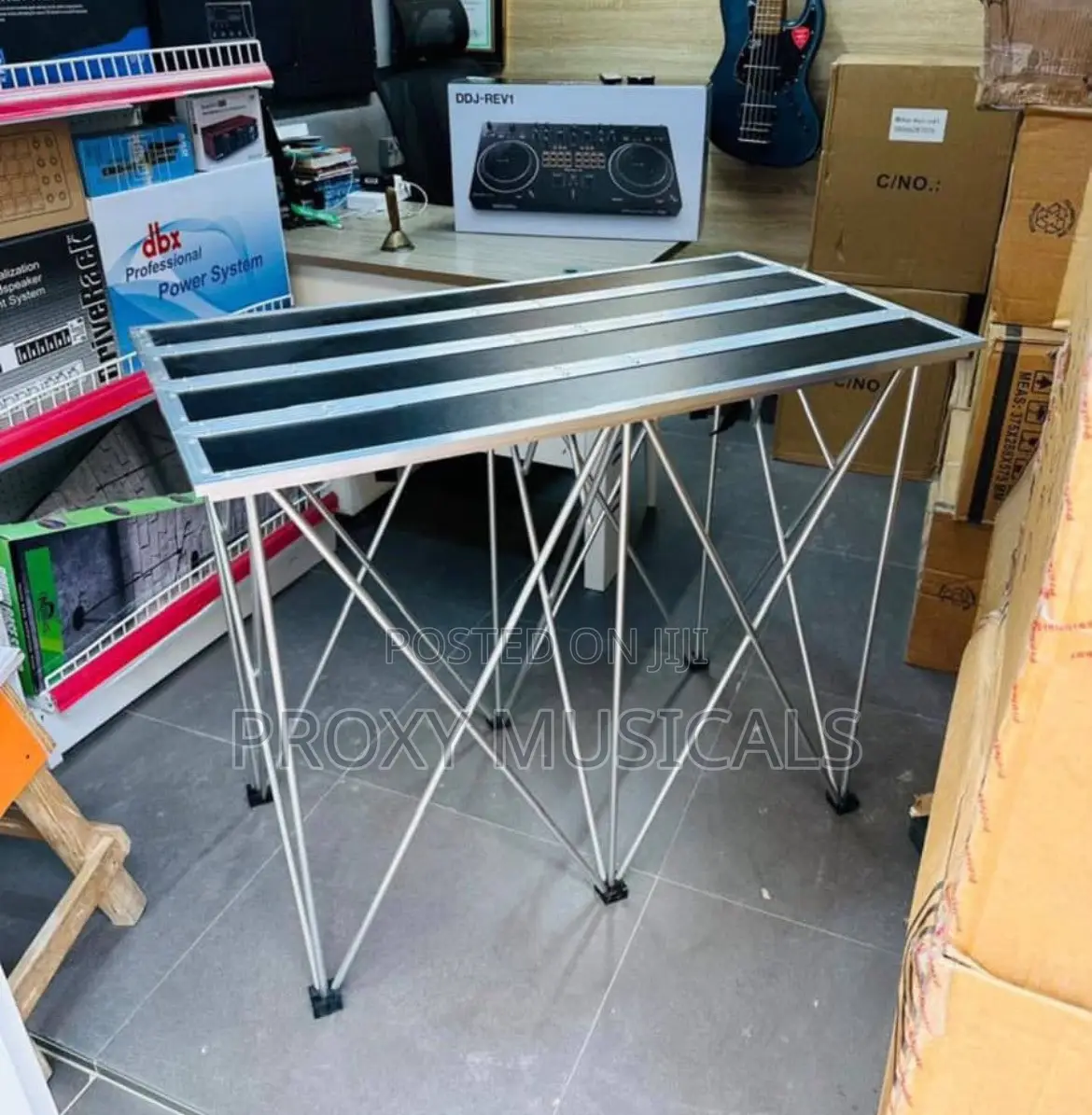 Professional Heavy-Duty Dj Table Stand Workstation