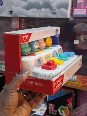 Pop Up Animals Toy Age 18mnth+