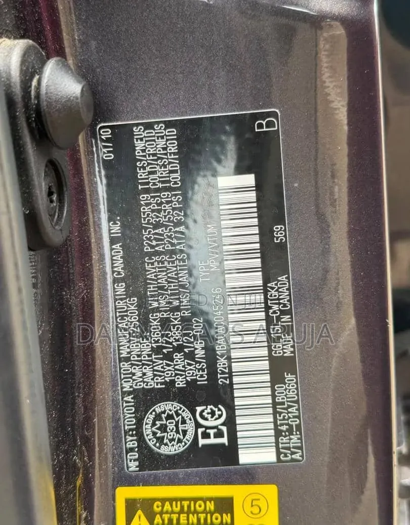 Lexus RX 2010 Silver