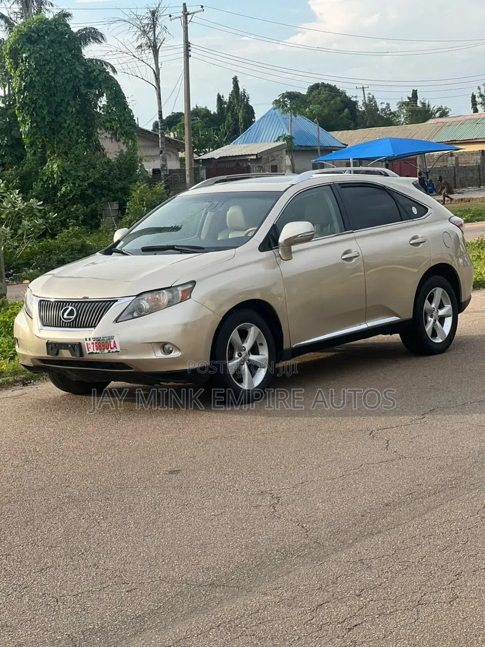 Lexus RX 2012 Gold