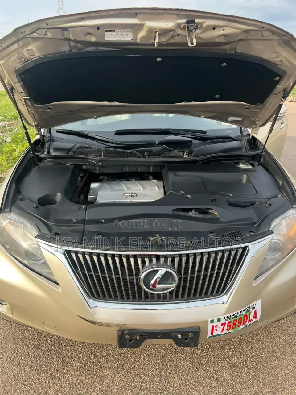 Lexus RX 2012 Gold
