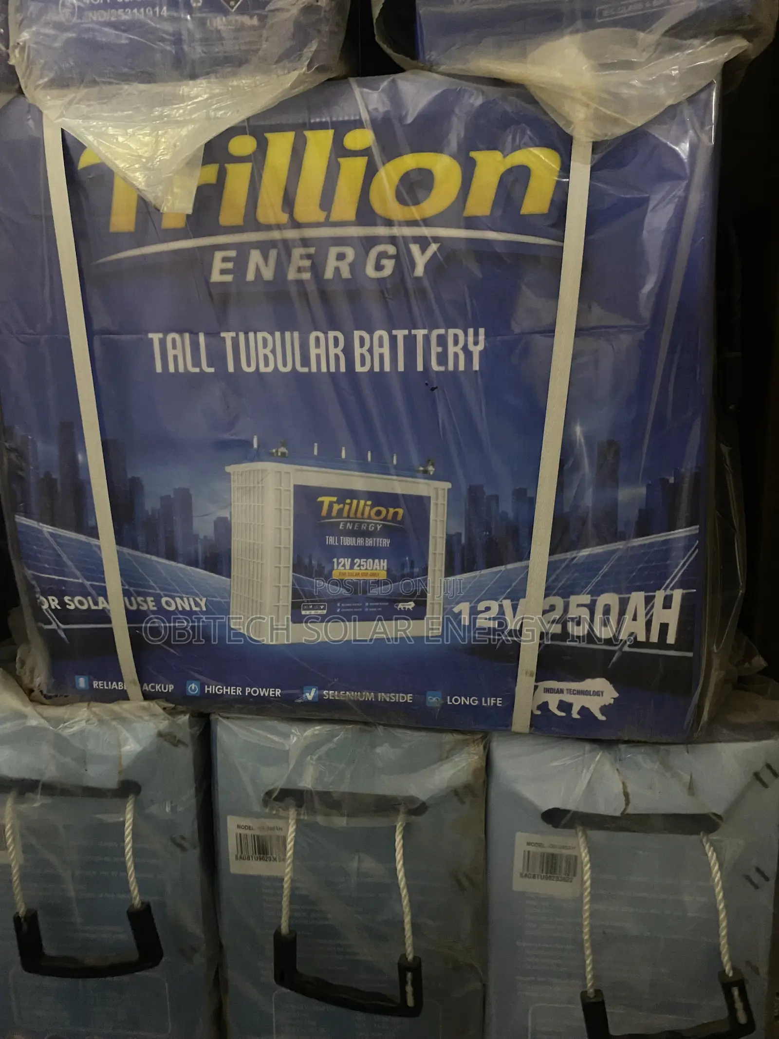 250Ah Trillion Energy Tubular Battery