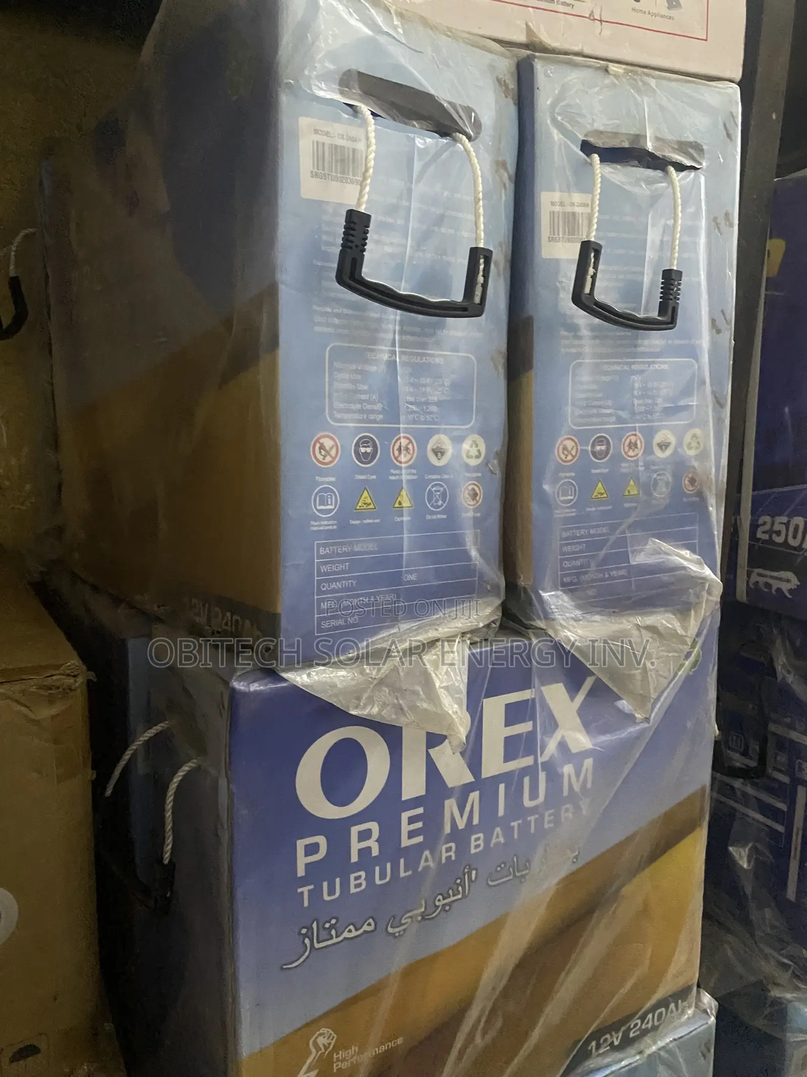 240AH Orex Tubular Battery