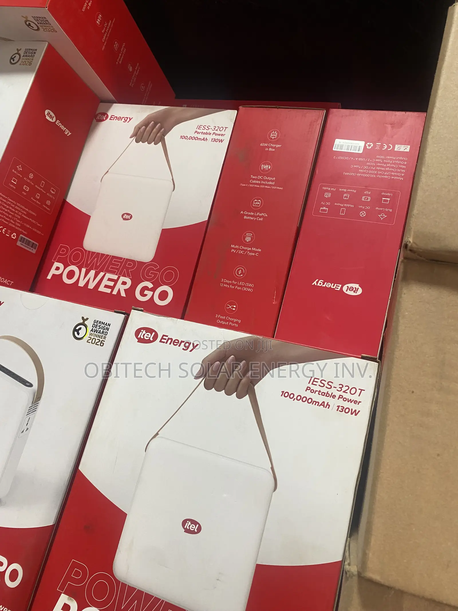 100,000mAh//130W Itel Power Go