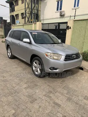 Toyota Highlander Limited 2008 Silver