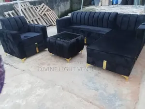 High Quality L Shape Sofa and Single